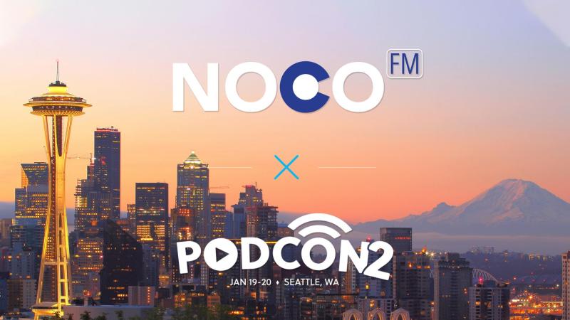 NoCo FM is coming to PodCon on January 19-20!